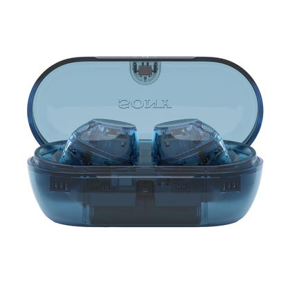 SONY - Écouteurs Sans Fil à Suppression du Bruit WF-C710N-wireless-noise-cancelling-earbuds-costco-7157102-blue-bleu-4