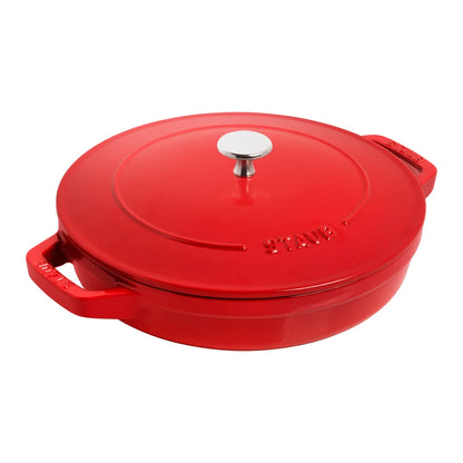 STAUB - Ensemble de Cocottes en Fonte Empilable, 4 Pièces *Boite Ouverte*-stackable-cast-iron-dutch-oven-set-piece-costco-1777875-cerise-cherry-rouge-red-3