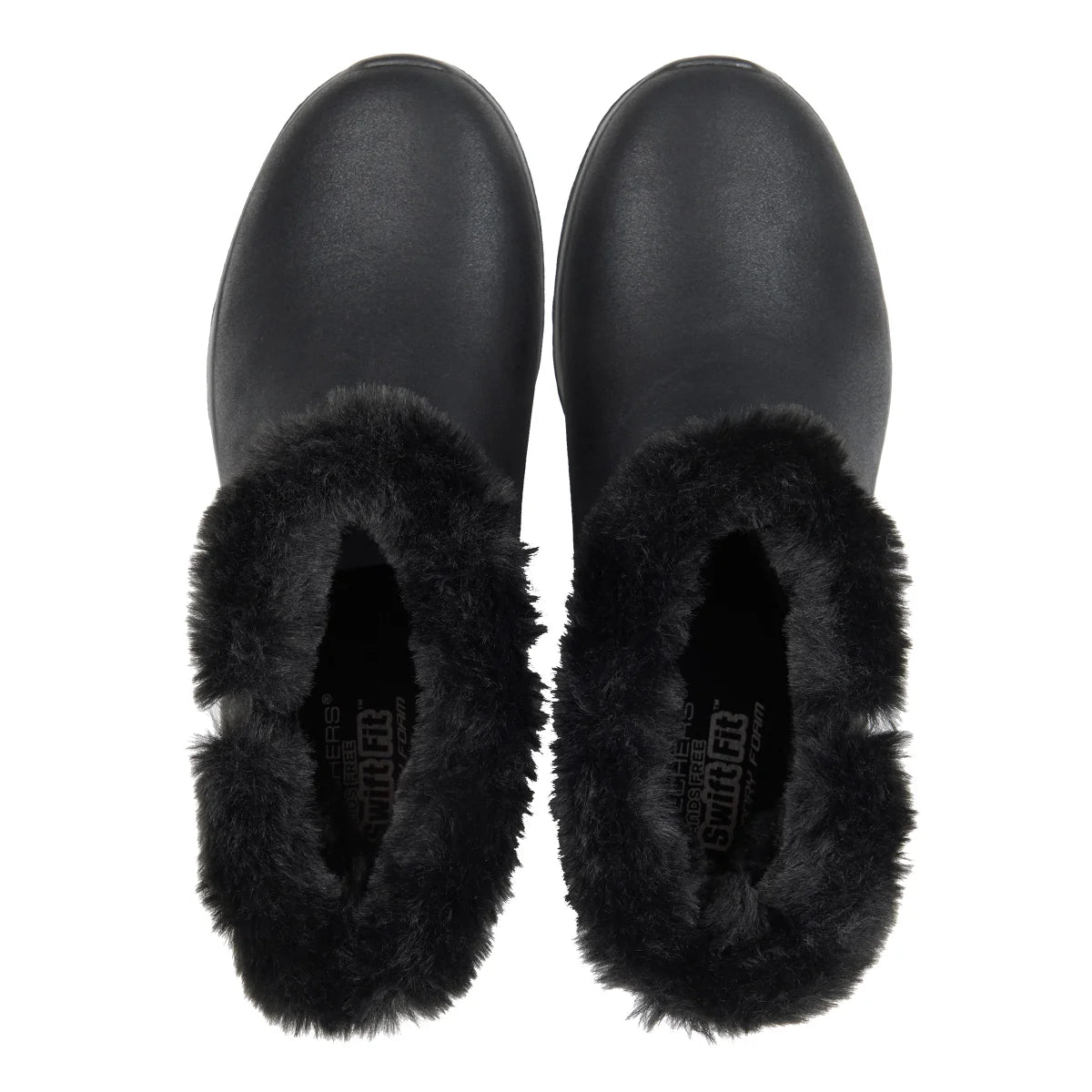 SKECHERS - Bottes pour Femme-Womens-swift-fit-boots-Noir-Black-1936271-1939616