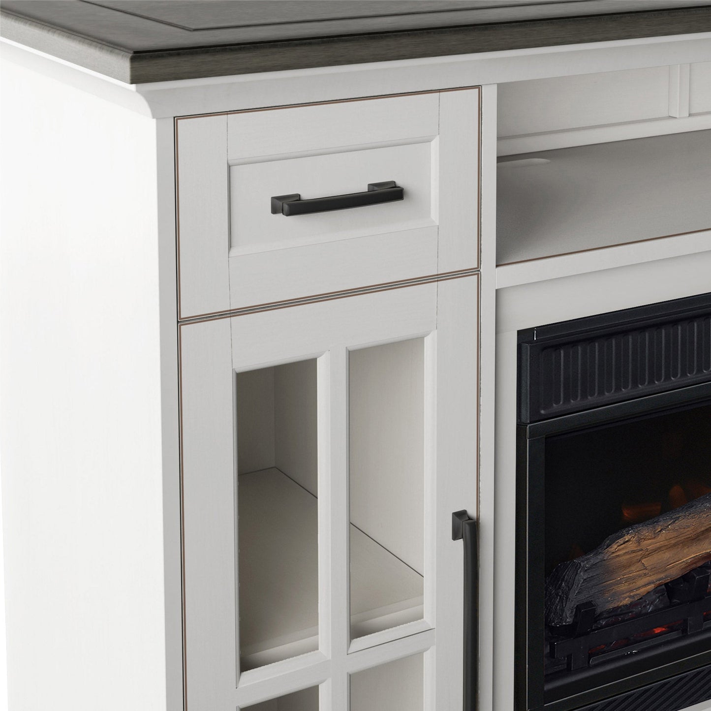 TRESANTI - Meuble Télé avec Foyer Électrique de 75 po Sloan-in-media-console-fireplace-costco-1782991-7