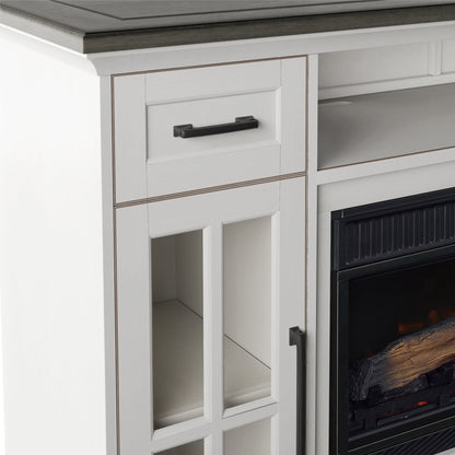 TRESANTI - Meuble Télé avec Foyer Électrique de 75 po Sloan-in-media-console-fireplace-costco-1782991-7