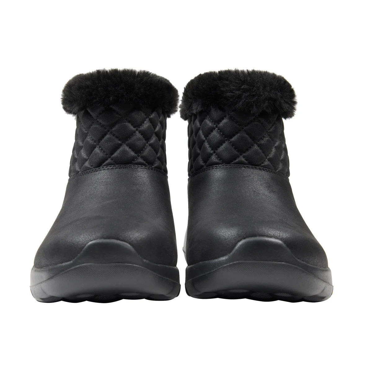 SKECHERS - Bottes pour Femme-Womens-swift-fit-boots-Noir-Black-1936271-1939616