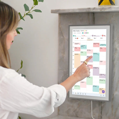 SKYLIGHT - Calendrier Intelligent à Écran Tactile de 15 po *Boite Ouverte*-smart-calendar-touchscreen-in-costco-2779005-grey-gris-charcoal-charbon-5