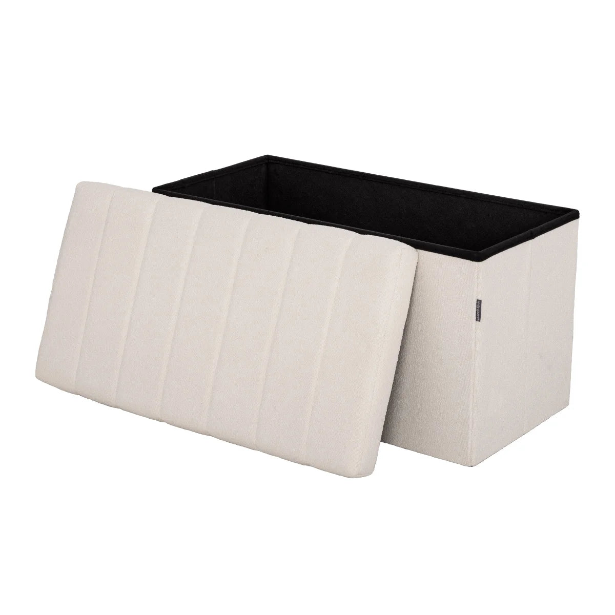 SEVILLE CLASSICS - Coffre-Banc de Rangement Pliable Boucle-trunk-bench-foldable-storage-costco-1796132-white-blanc-3