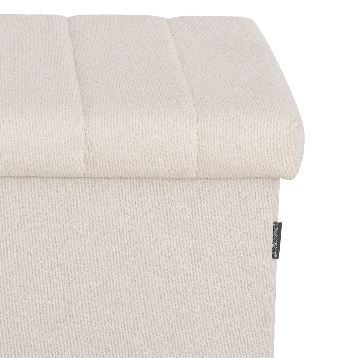 SEVILLE CLASSICS - Coffre-Banc de Rangement Pliable Boucle-trunk-bench-foldable-storage-costco-1796132-white-blanc-4