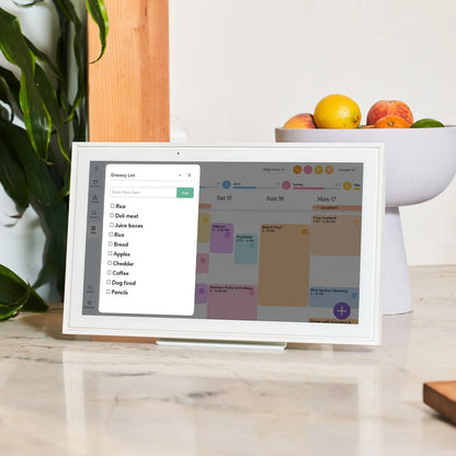 SKYLIGHT - Calendrier Intelligent à Écran Tactile de 15 po *Boite Ouverte*-smart-calendar-touchscreen-in-costco-2779005-white-blanc-6