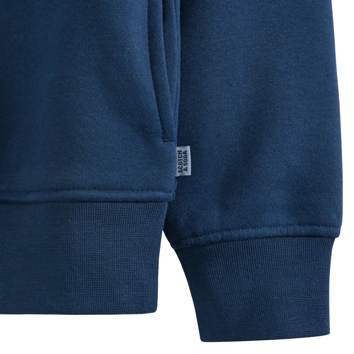 SCOTCH & SODA - Chandail en Molleton pour Enfant-Kids-Crewneck-Sweatshirt-Bleu-Marine-Blue-Navy-8091919-1930175