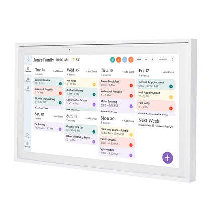 SKYLIGHT - Calendrier Intelligent à Écran Tactile de 15 po *Boite Ouverte*-smart-calendar-touchscreen-in-costco-2779005-white-blanc