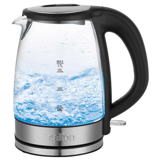 salton-bouilloire-verre-électrique-sans-fil-cordless-electric-glass-kettle