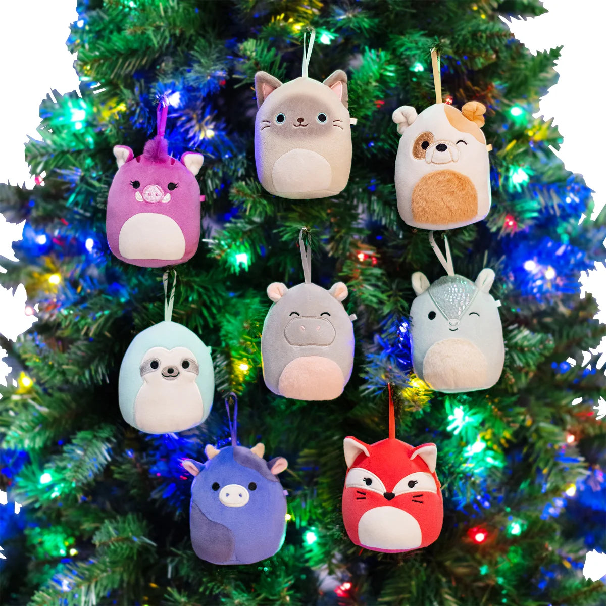 SQUISHMALLOWS - Ensemble de 8 Peluches Fantaisie-fantasy-ornament-set-of-costco-1598444-4