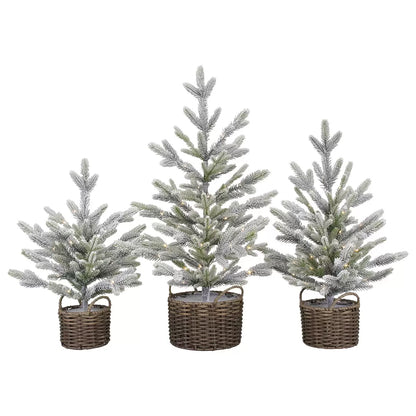 costco-ensemble-3-arbres-floqués-set-flocked-trees