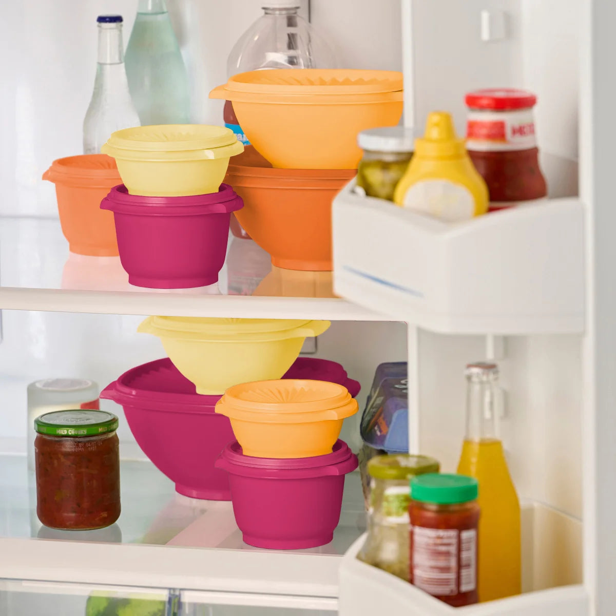 TUPPERWARE - Ensemble 16 Pièces Collection Heritage-container-set-costco-1825596-8-rouge-red-3