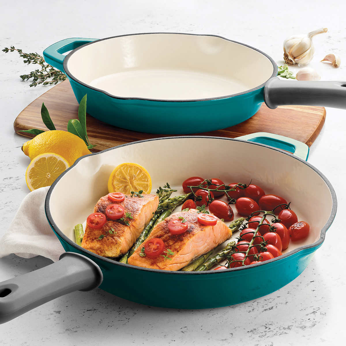 tramontane-ensemble-2-poêles-fonte-émaillée-enameled-cast-iron-piece-set-skillets-3