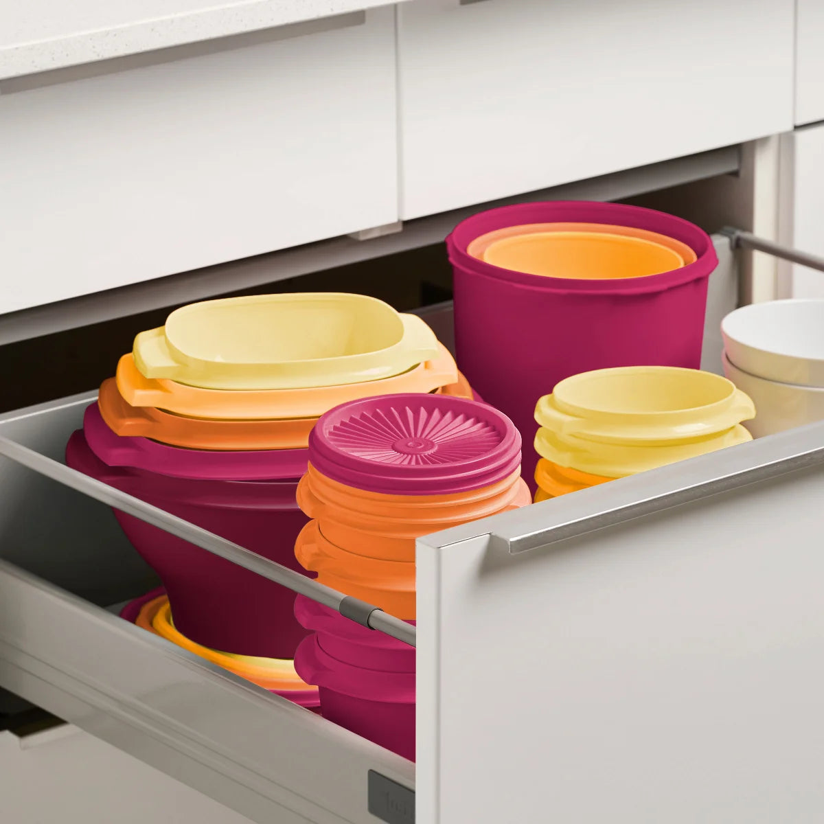TUPPERWARE - Ensemble 16 Pièces Collection Heritage-container-set-costco-1825596-8-rouge-red-4