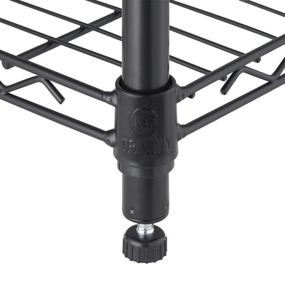 TRINITY - Étagère Support pour Bacs de Rangement à 5 Niveaux-tier-storage-bin-rack-costco-1882220-3