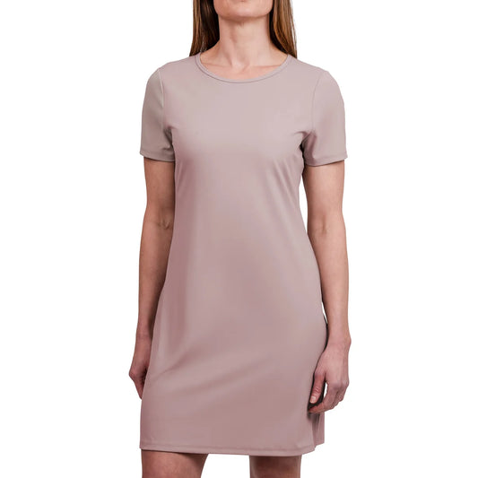 TUFF ATHLETICS - Robe T-Shirt pour Femme-DRESS-WOMEN'S-COSTCO-1837242-TAUPE-HAVANE-TAN-2