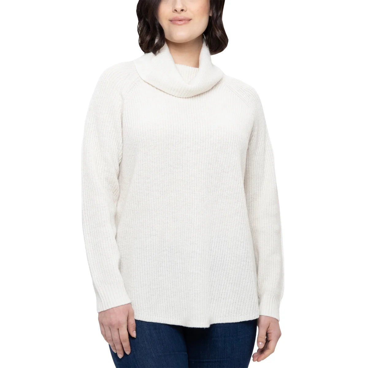 TAHARI - Chandail à Col Drapé pour Femme-cowl-neck-sweater-women's-costco-2707001-blanc-white-cream-crème