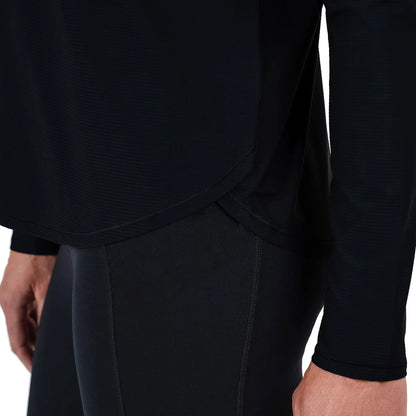 TUFF ATHLETICS - Chandail de Sport pour Femme-Womens-Long-Sleeve-Active-Top-Noir-Black-1934880- 1962842