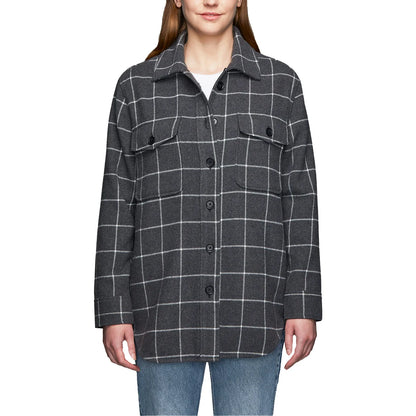 TILLEY - Veste à Carreaux pour Femme-PLAID-JACKET-WOMEN'S-1825500-GRIS-GREY