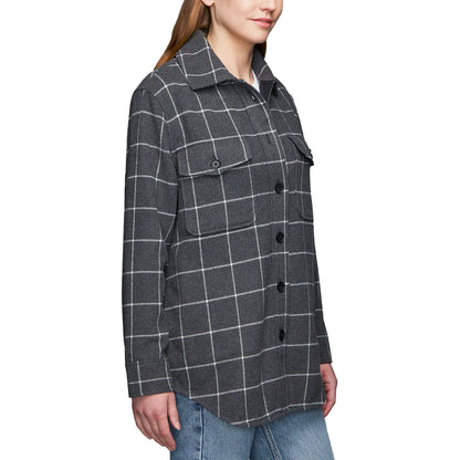 TILLEY - Veste à Carreaux pour Femme-PLAID-JACKET-WOMEN'S-1825500-GRIS-GREY-2