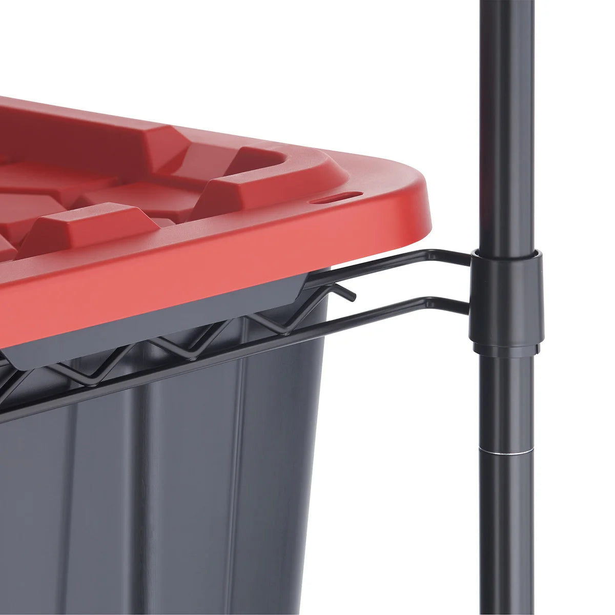 TRINITY - Étagère Support pour Bacs de Rangement à 5 Niveaux-tier-storage-bin-rack-costco-1882220-4