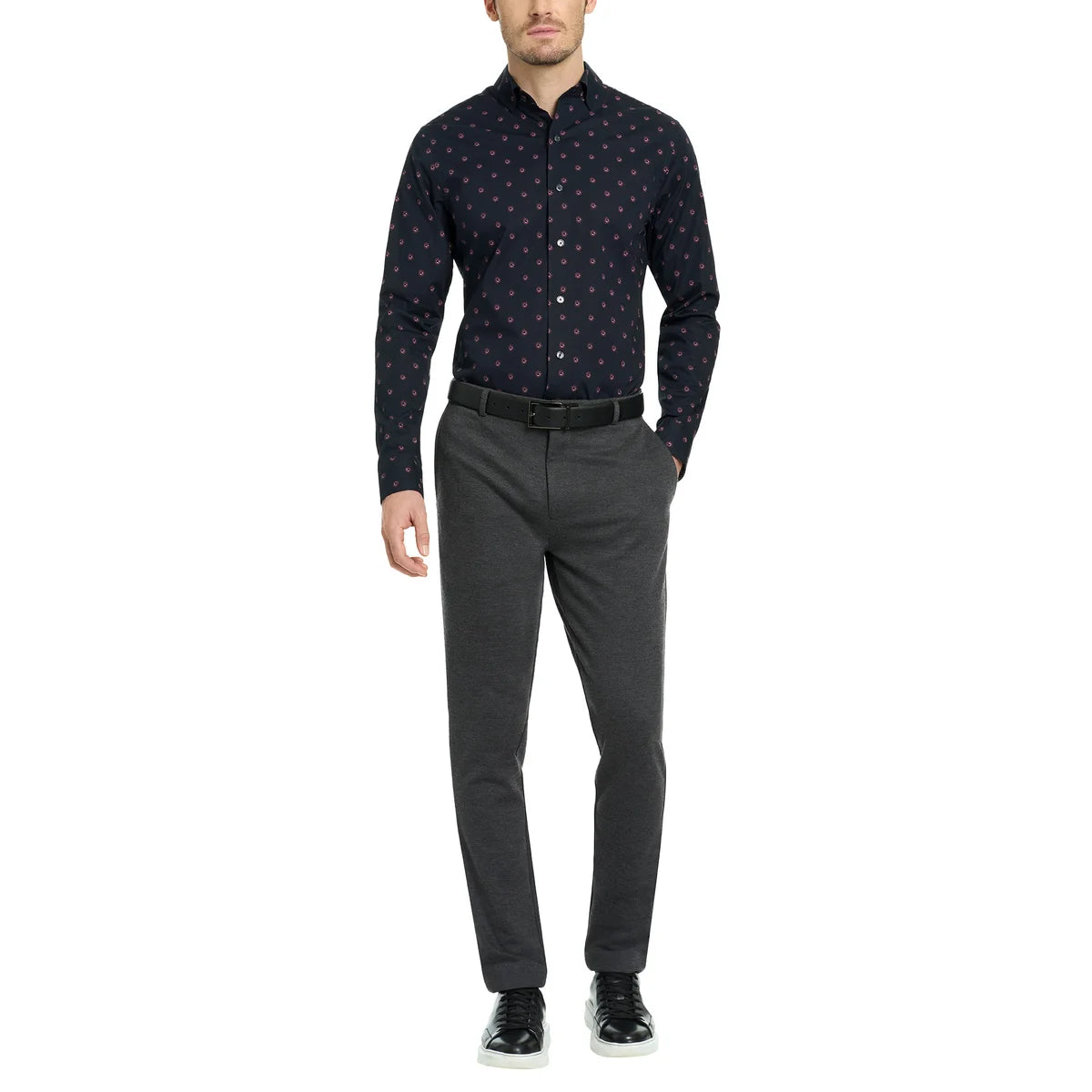 TED BAKER - Pantalon Habillé pour Homme-men's-dress-pants-costco-1804107-gris-grey-6