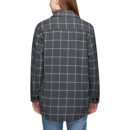TILLEY - Veste à Carreaux pour Femme-PLAID-JACKET-WOMEN'S-1825500-GRIS-GREY-3