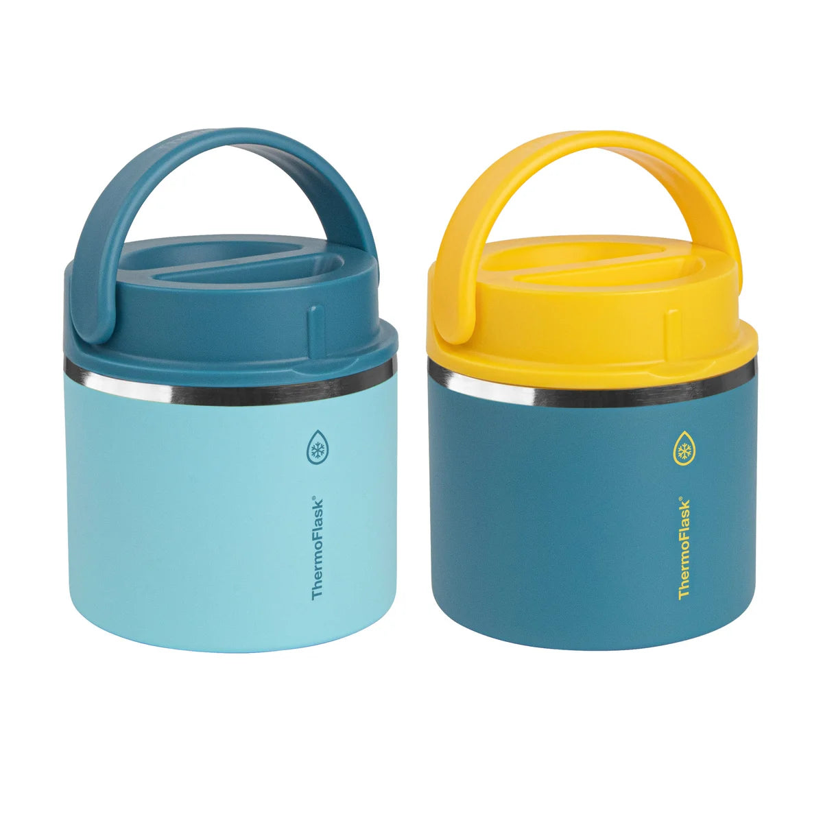 THERMOFLASK - Paquet de 2 Bocaux Isotherme pour Aliments de 591 ml-insulated-food-jars-costco-pack-1759351-blue-bleu