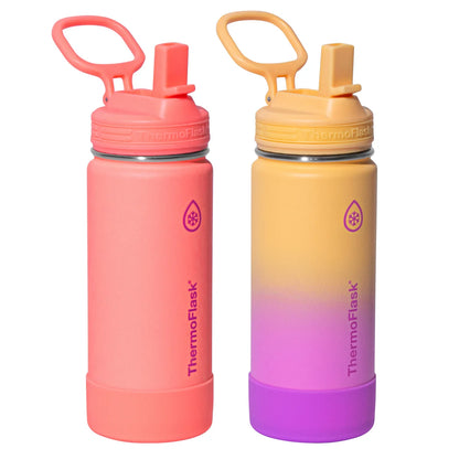 THERMOFLASK - Ensemble de 2 Bouteilles d'Eau de 474 ml-pack-water-bottles-16-oz-costco-1880559-pink-rose