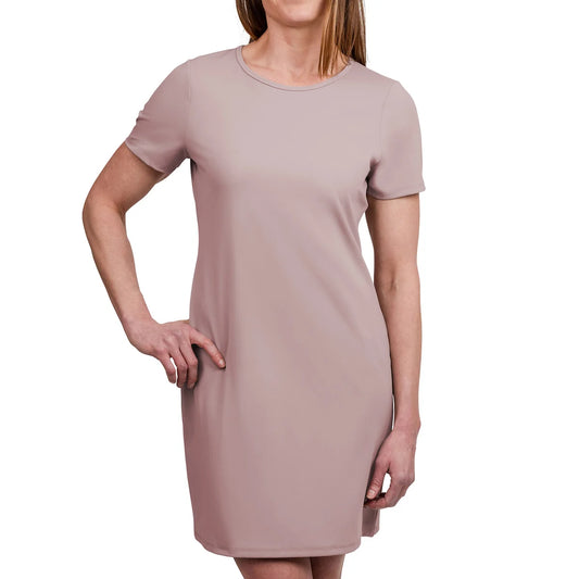 TUFF ATHLETICS - Robe T-Shirt pour Femme-DRESS-WOMEN'S-COSTCO-1837242-TAUPE-HAVANE-TAN