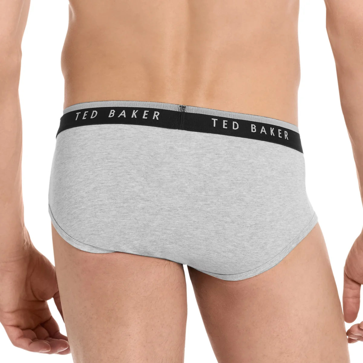TED BAKER - Paquet de 6 Caleçons Pour Homme-Mens-6-Pack-Brief-Gris-Grey-3896710-1905176
