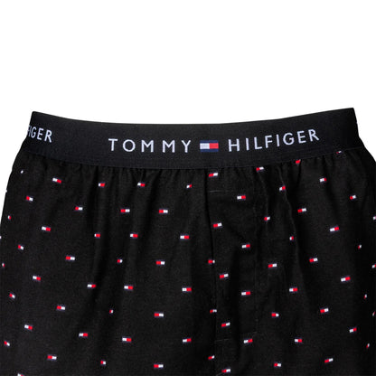 TOMMY HILFIGER - Paquet de 2 Pantalons de Flanelle Pour Homme-Mens-2-Pack-Flannel-Pants-Noir-Black-3333382-1924805