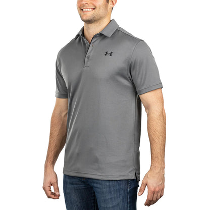 UNDER ARMOUR - Polo Technique pour Homme-men's-tech-costco-1320255-grey-gris-2