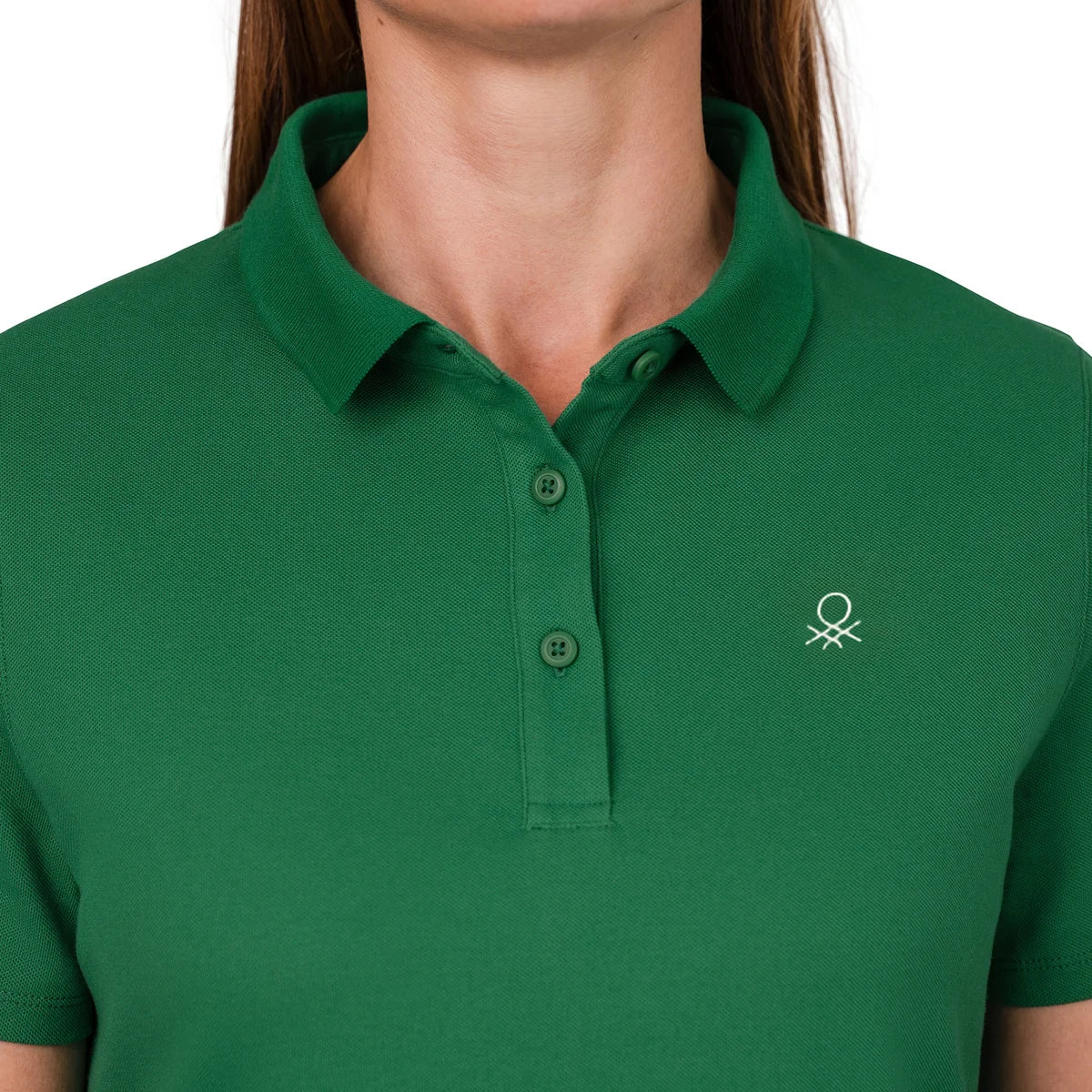 UNITED COLORS OF BENETTON - Robe Polo à Manches Courtes pour Femme-women's-dress-short-sleeve-costco-1873464-green-vert-3