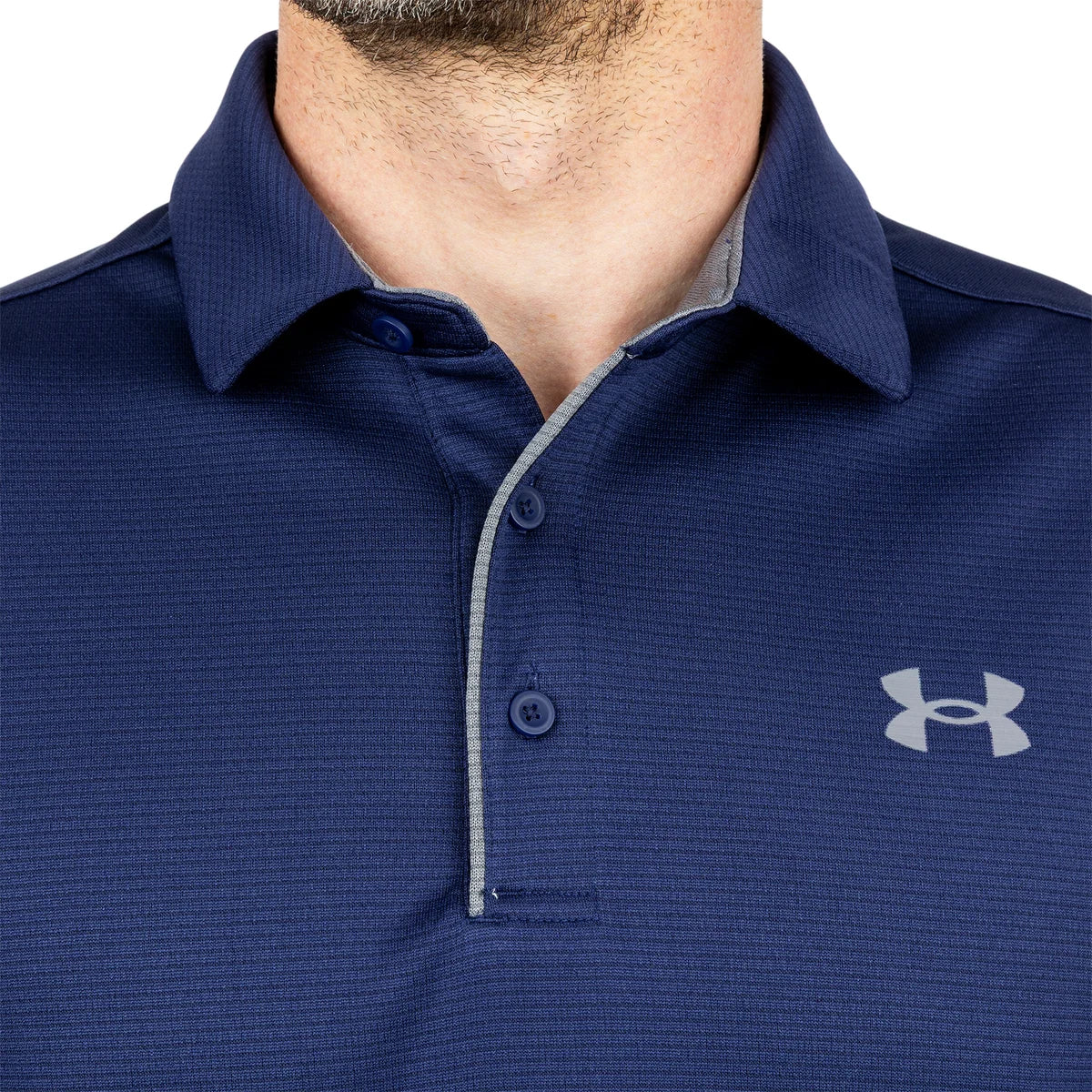 UNDER ARMOUR - Polo Technique pour Homme-men's-tech-costco-1320255-blue-bleu-4