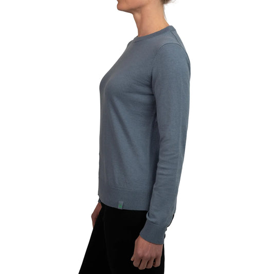 UNITED COLORS OF BENETTON - Chandail pour Femme-Womens-Crewneck-Sweater-Bleu-Blue-1914048-1917978