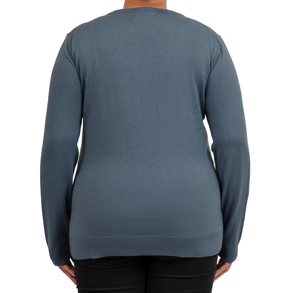 UNITED COLORS OF BENETTON - Chandail pour Femme-Womens-Crewneck-Sweater-Bleu-Blue-1914048-1917978