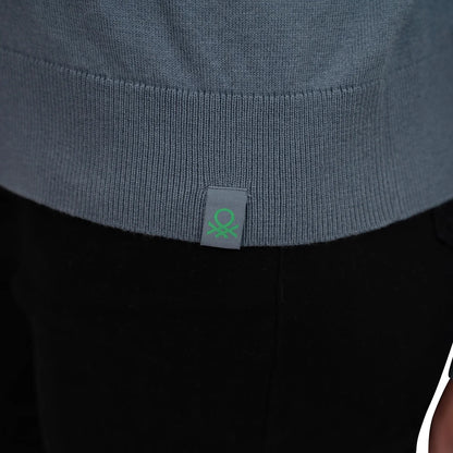 UNITED COLORS OF BENETTON - Chandail pour Femme-Womens-Crewneck-Sweater-Bleu-Blue-1914048-1917978