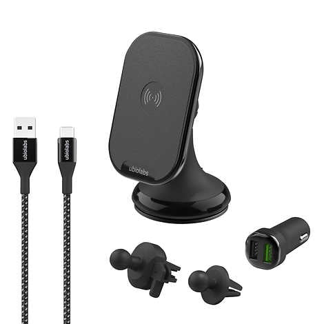 ubiolabs-chargeur universel-sans-fil-voitre-universal-wireless-charging-car-mount