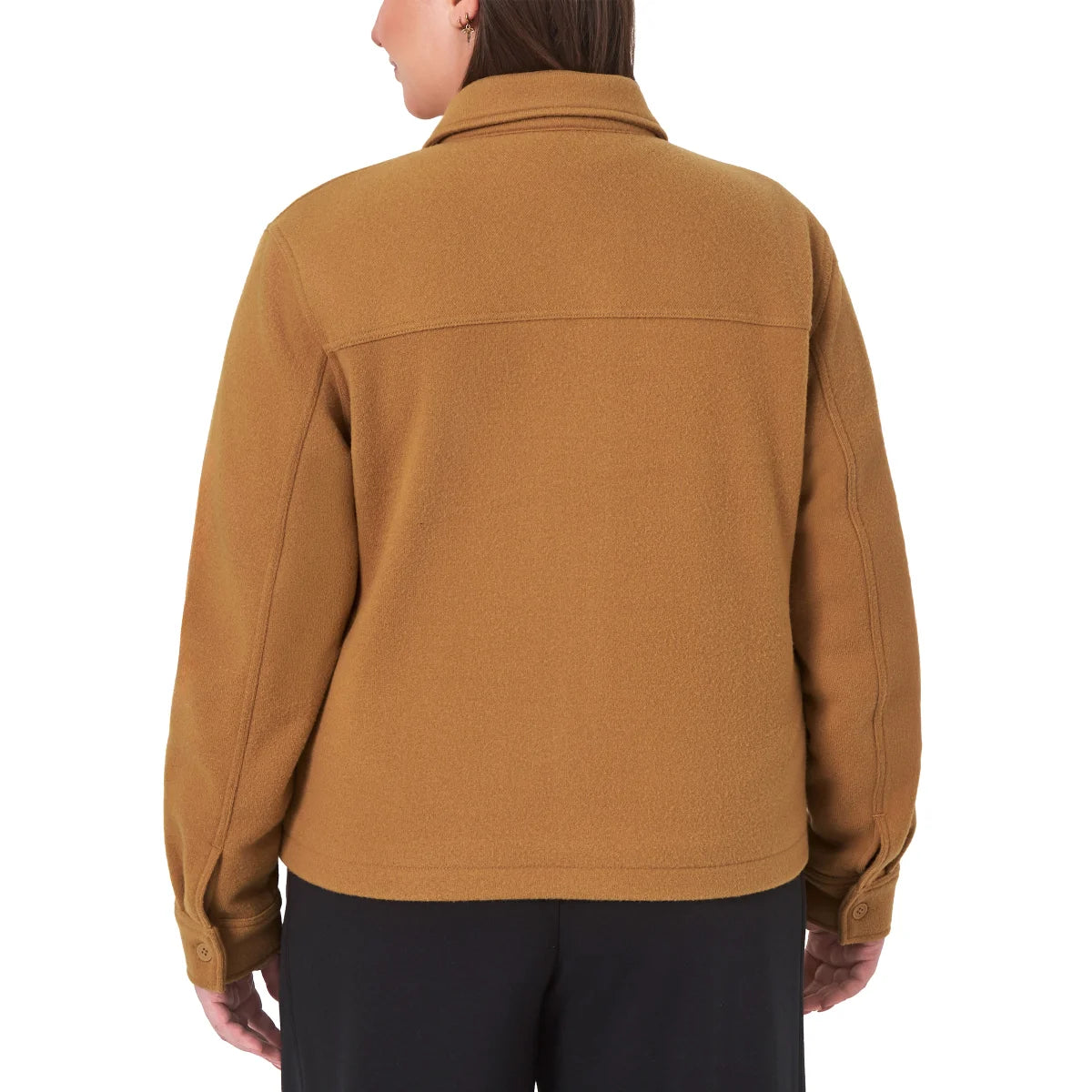 MONDETTA - Veste Courte en Tricot pour Femme-Womens-Knit-Cropped-Jacket-Brun-Brown-1919384-1929460