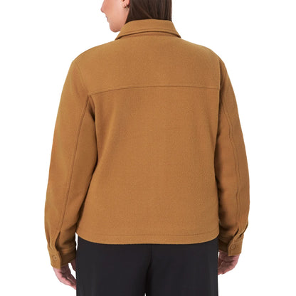 MONDETTA - Veste Courte en Tricot pour Femme-Womens-Knit-Cropped-Jacket-Brun-Brown-1919384-1929460