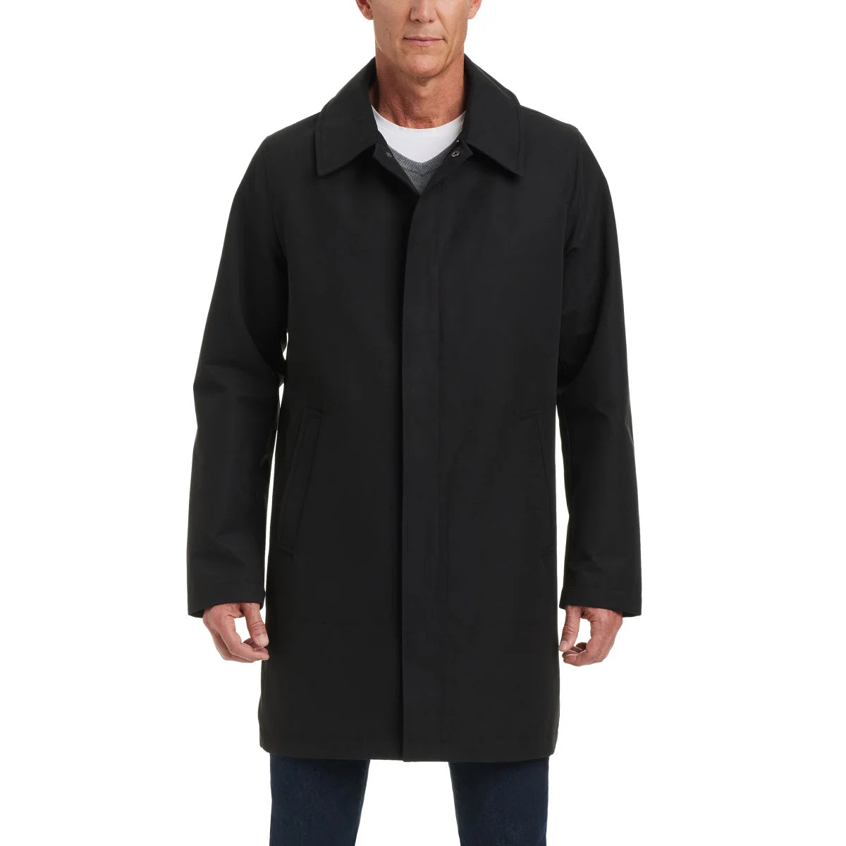 VINCE CAMUTO - Manteau Urbain pour Homme-MEN'S-URBAN-TRENCH-JACKET-COSTCO-1852998-NOIR-BLACK-2