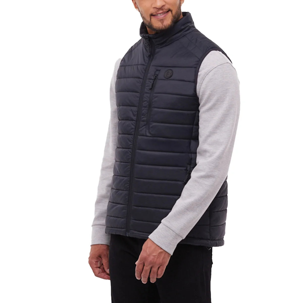 BENCH - Veste Sans Manche pour Homme-Mens-sleeveless-vest-Noir-Black-1927201-1928102