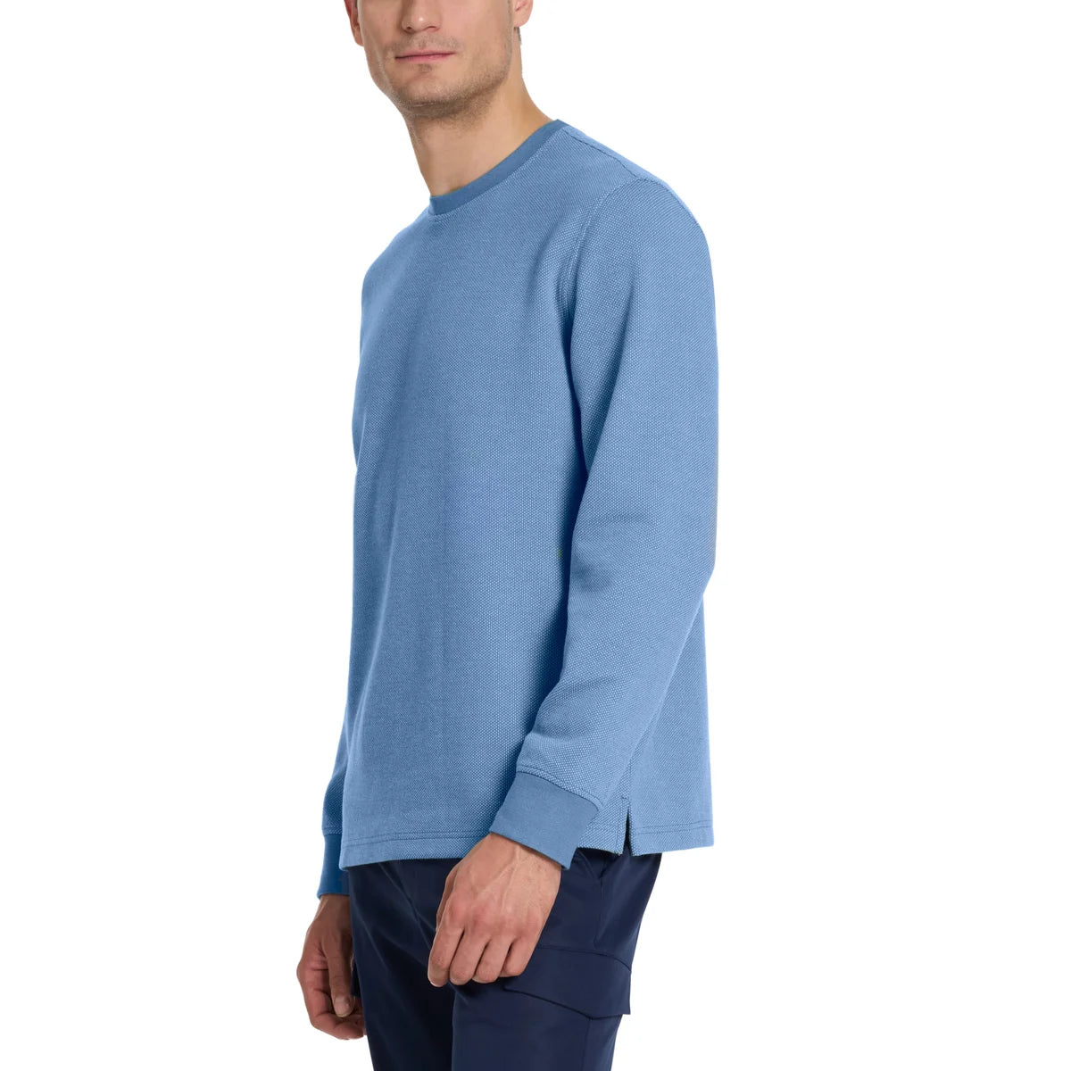 VAN HEUSEN - Chandail pour Homme-Mens-Crewneck-Bleu-blue-1982626-1924749