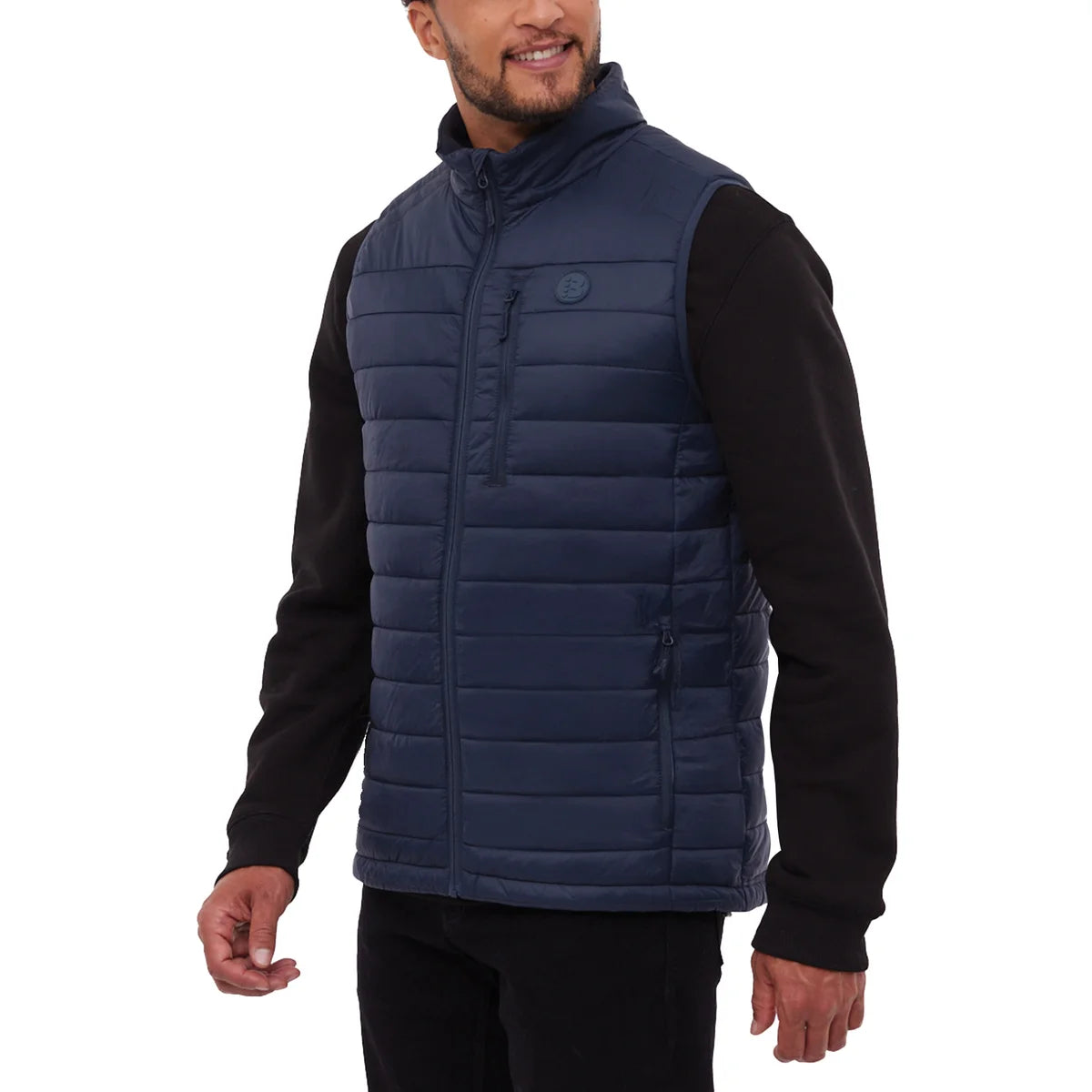 BENCH - Veste Sans Manche pour Homme-Mens-sleeveless-vest-Bleu-Marine-Blue-Navy-1927200-1928103