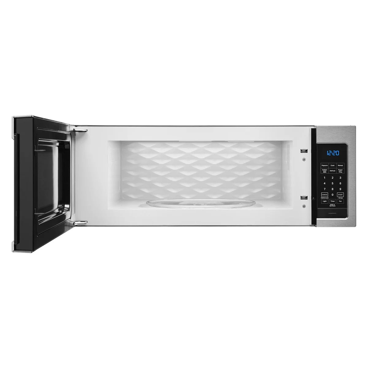 WHIRLPOOL - Four à Micro-Ondes Mince à Hotte Intégrée *Boite Ouverte*-LOW-PROFILE-MICROWAVE-HOOD-COMBINATION-COSTCO-7451252-YWML35011KS-4