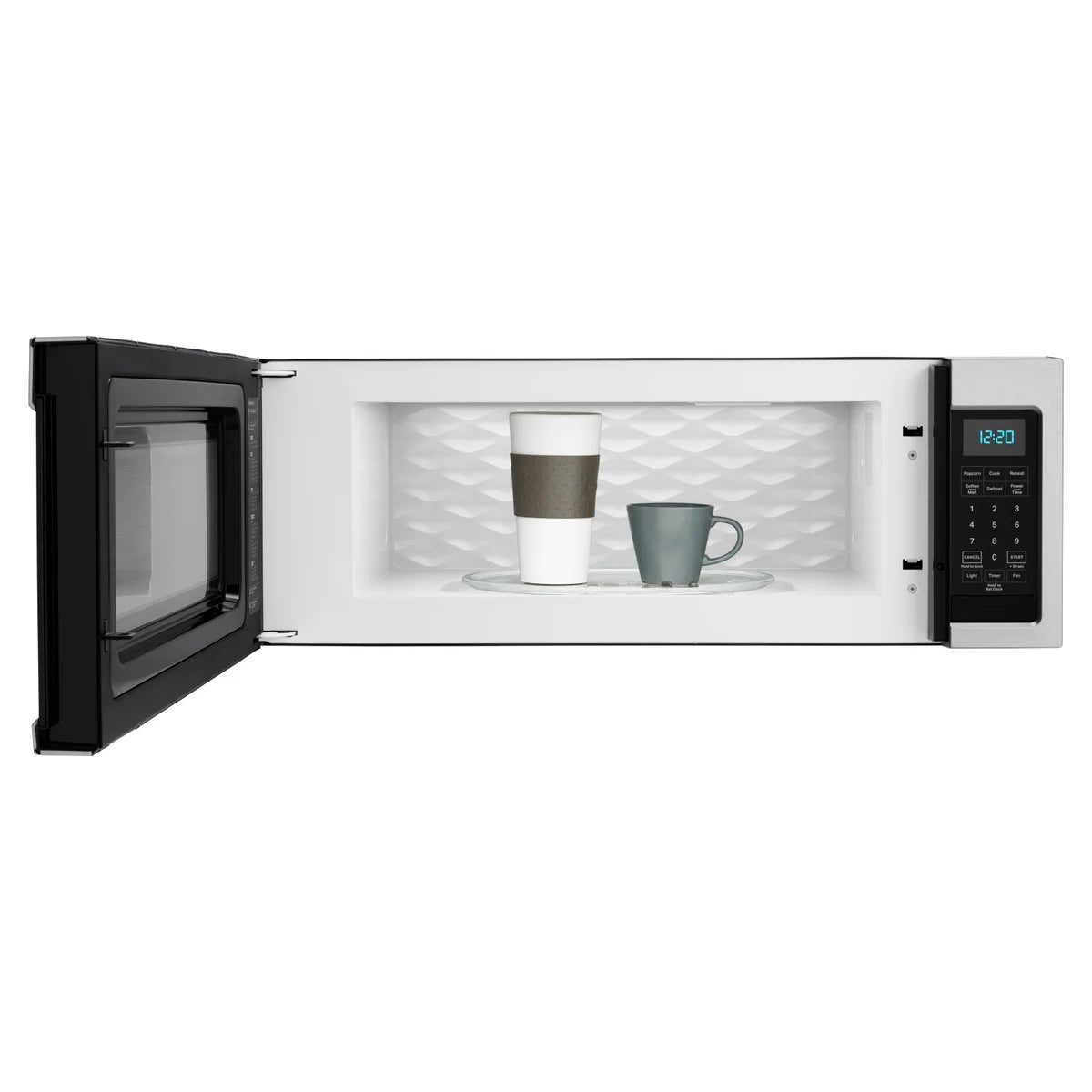 WHIRLPOOL - Four à Micro-Ondes Mince à Hotte Intégrée *Boite Ouverte*-LOW-PROFILE-MICROWAVE-HOOD-COMBINATION-COSTCO-7451252-YWML35011KS-6