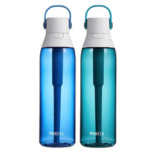 Charger l&#39;image dans la galerie, BRITA-ENSEMBLE-2-BOUTEILLES-EAU-FILTRANTE-FILTERING-WATER-BOTTLE
