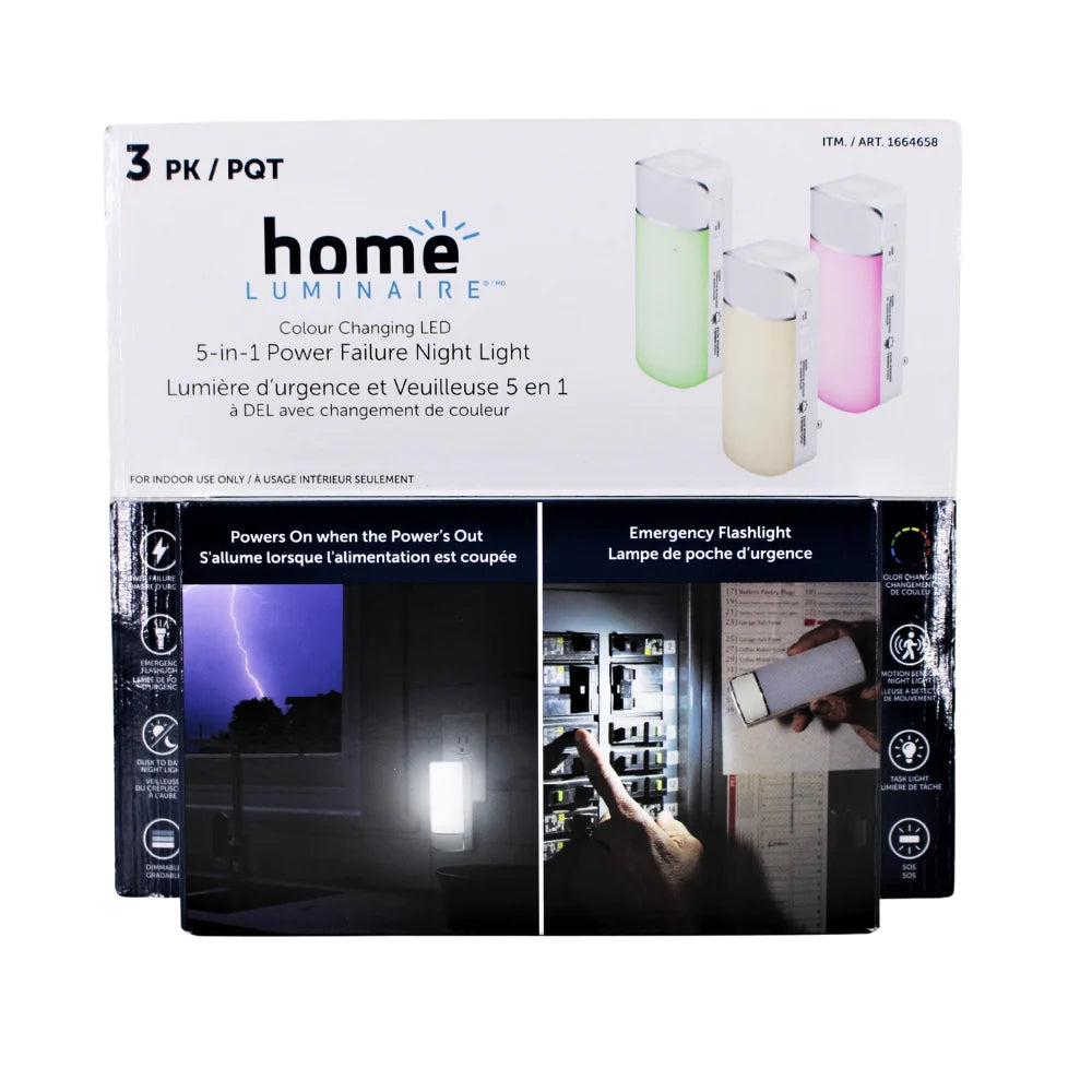 home-luminaire-lumière-urgence-veilleuse-5-en-1-power-failure-night-light