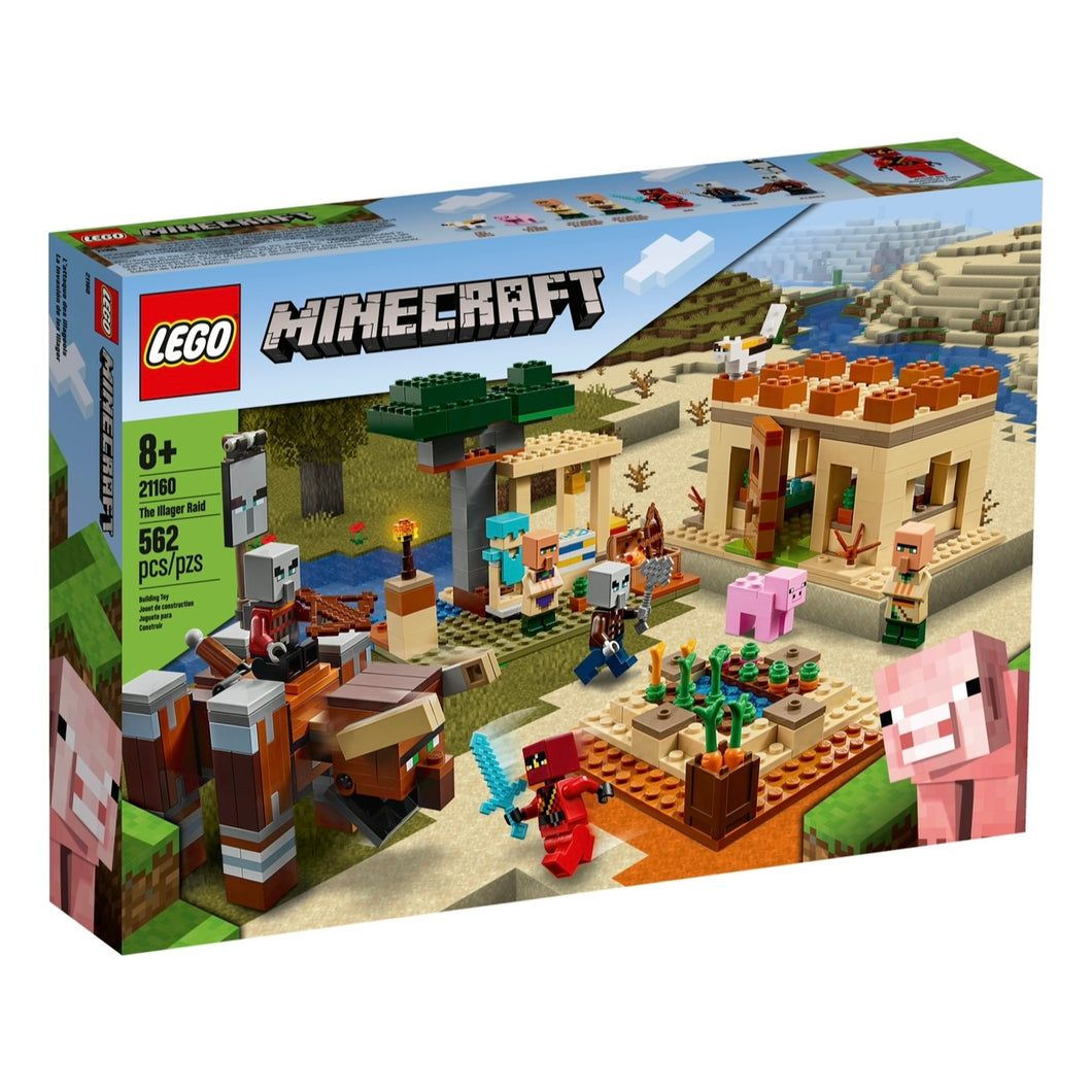 LEGO-MINECRAFT-ATTAQUE-VILLAGEOIS-21160
